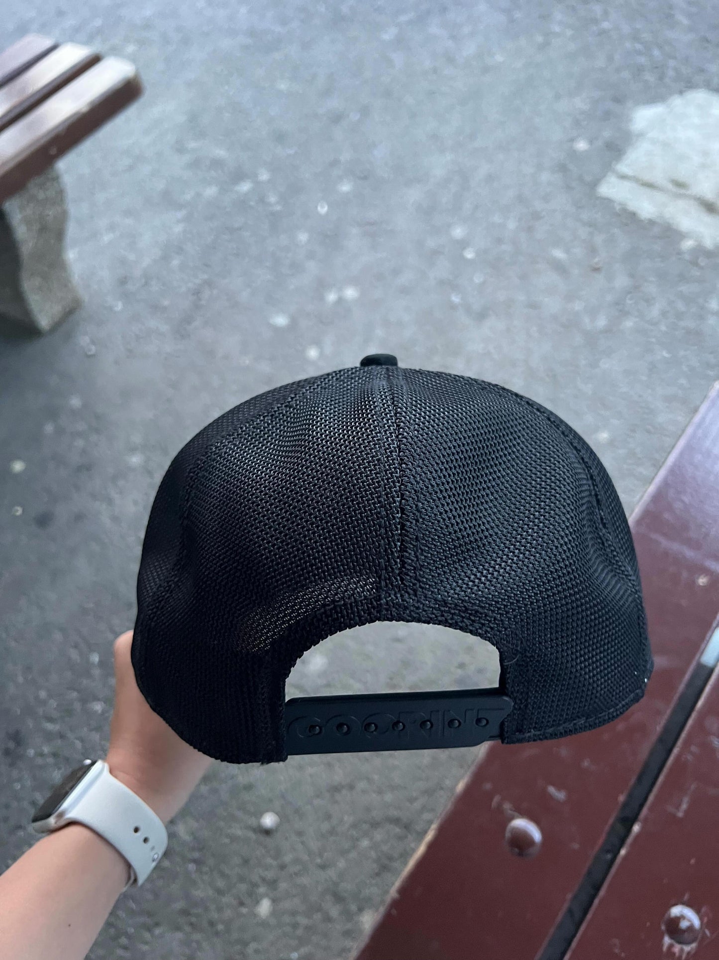 CUSTOM SPIDER WEB HER CAP