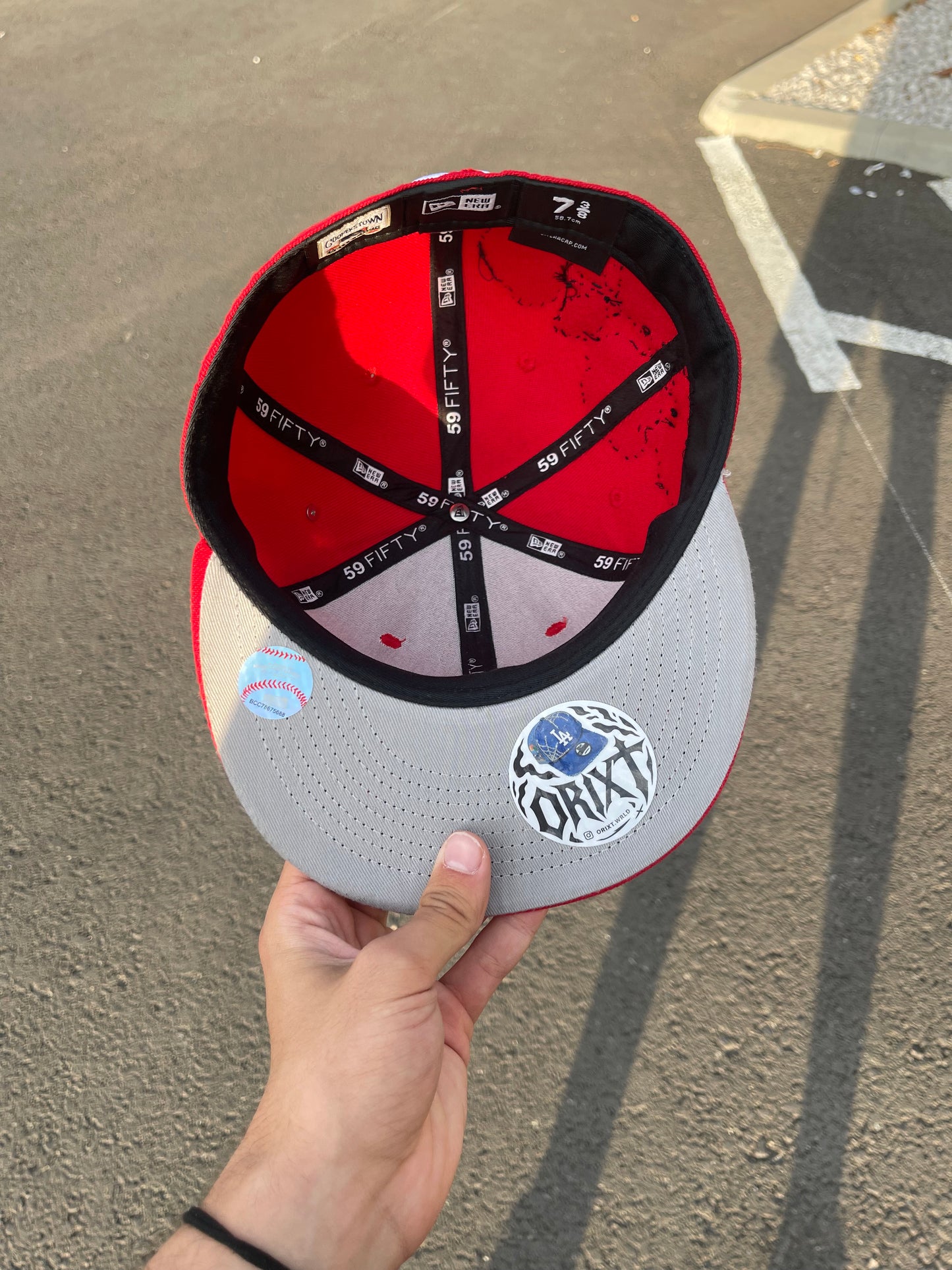 Red SOX Rose Flowers Cap