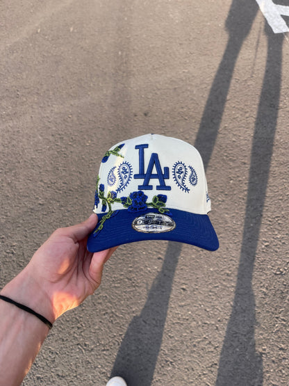 Blue Symbols FLower Cap
