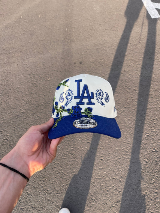 Blue Symbols FLower Cap