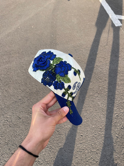 Blue Symbols FLower Cap