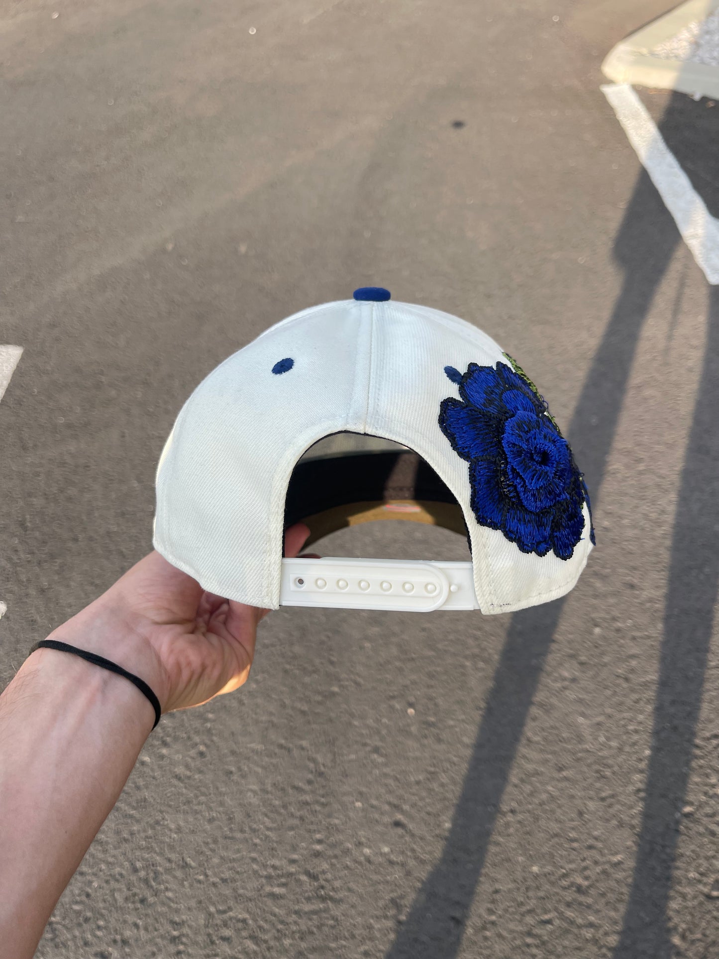 Blue Symbols FLower Cap