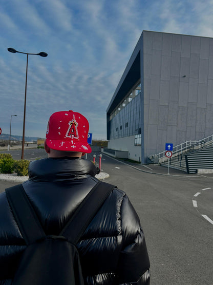 RED ANGELS PEARL CUSTOM CAP