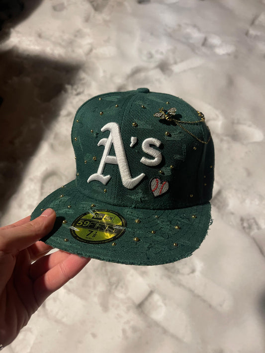 GREEN ANGELS CUSTOM CAP