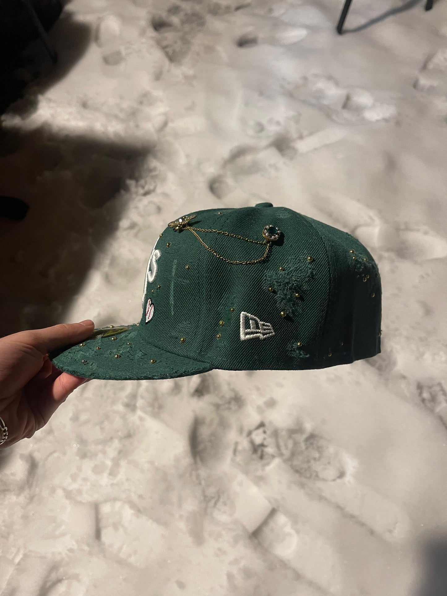 GREEN ANGELS CUSTOM CAP