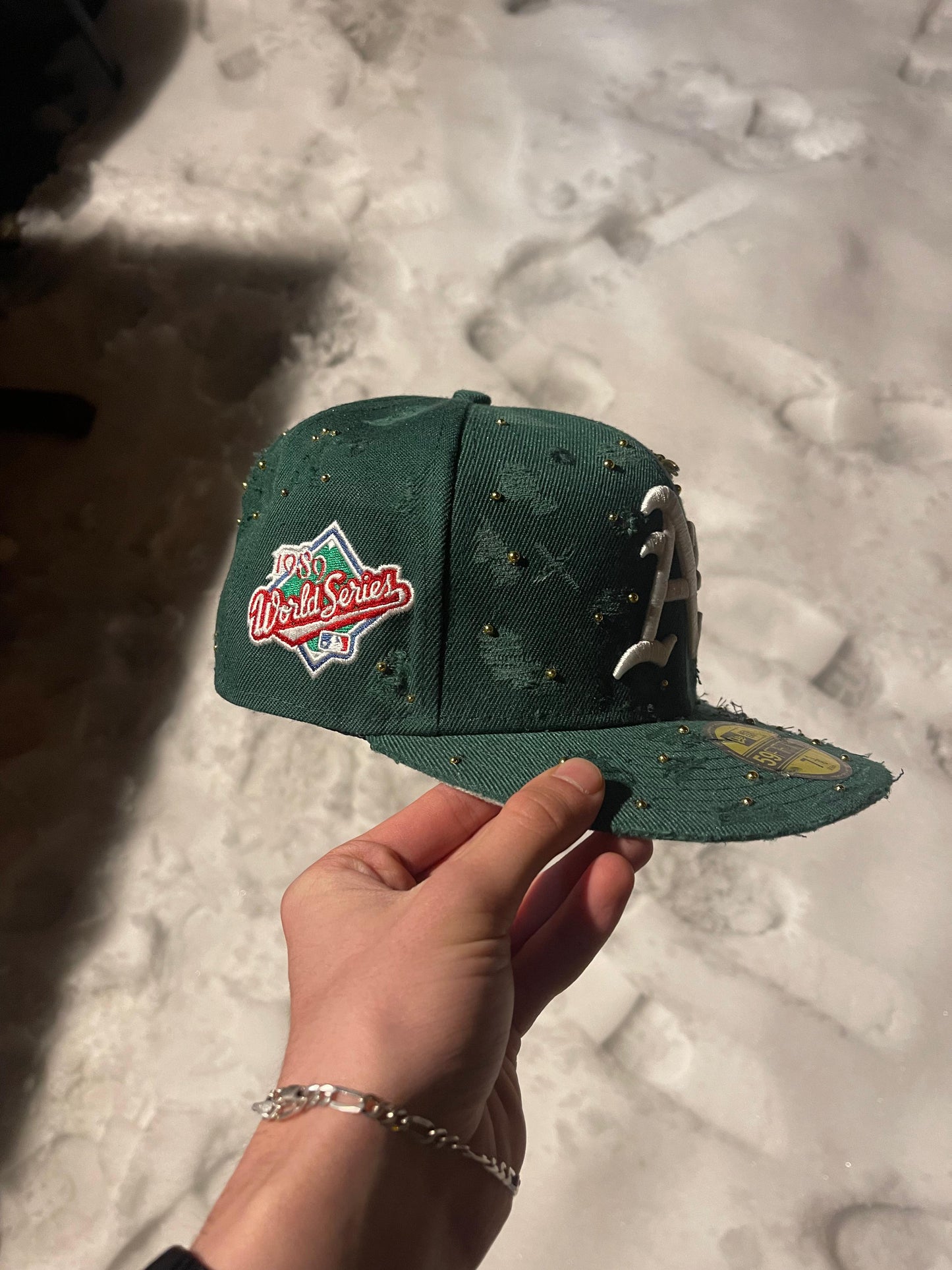 GREEN ANGELS CUSTOM CAP